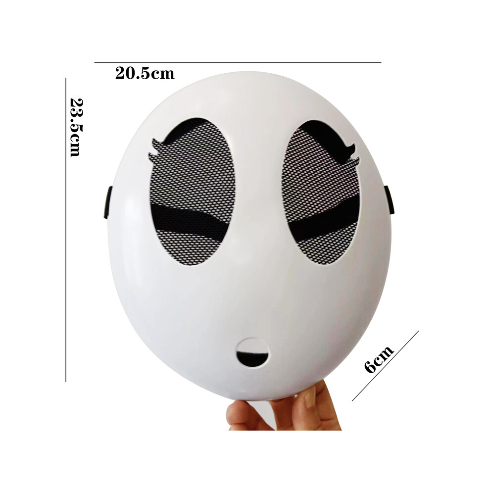 (Women) Halloween Shy Guy Mask Game and Film children's Role-playing Props Accessories-image-OPC-PGNDPQK-NEW