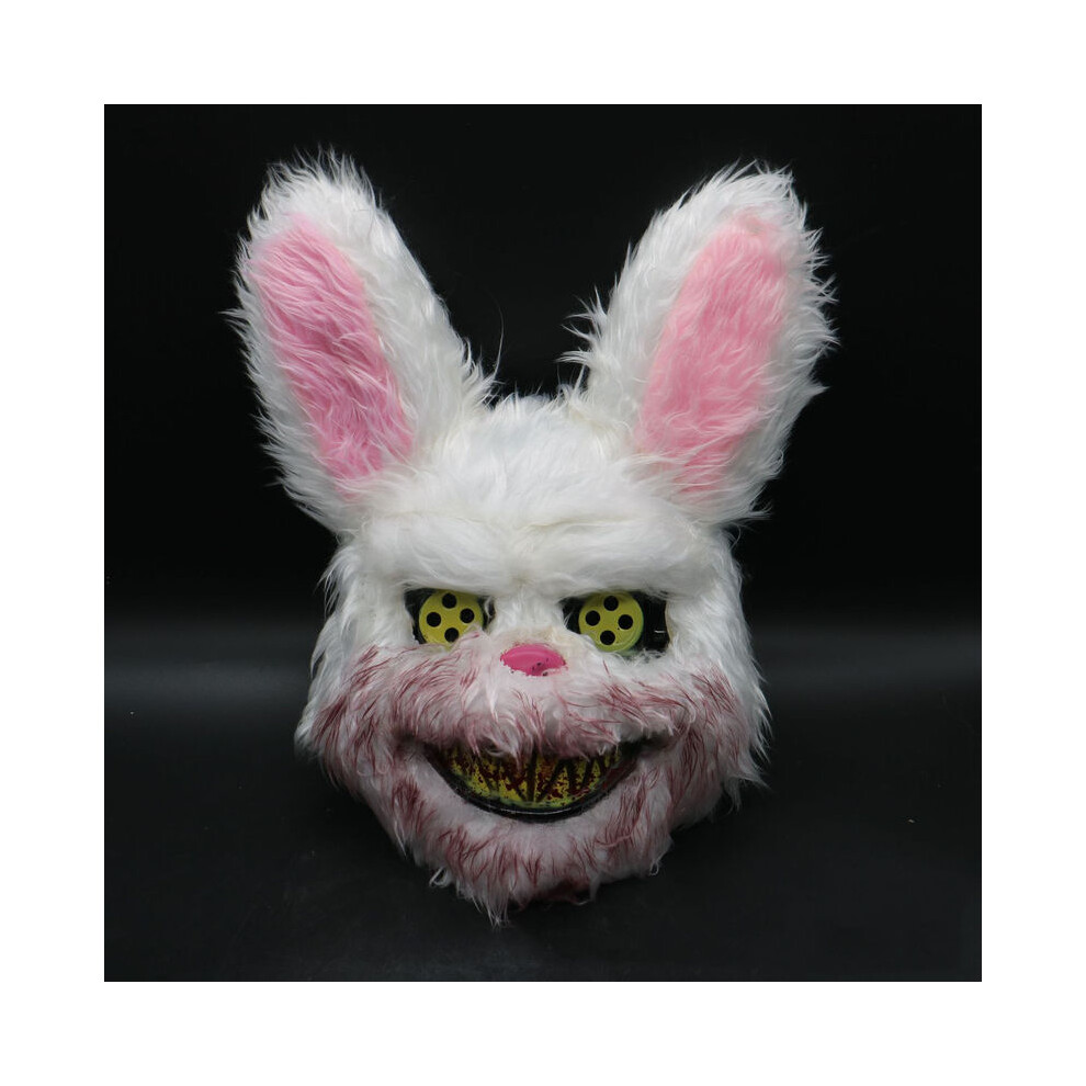 (rabbit) Halloween Bloody Rabbit Horror Dress Up Mask Script Kill Horror Plush-image-OPC-PGNDPVK-NEW