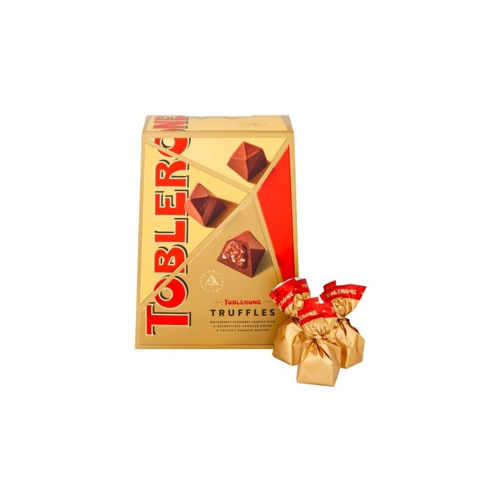 Toblerone Tobleron's Milk Chocolate Truffles Gift Box 180G (Pack Of 4)