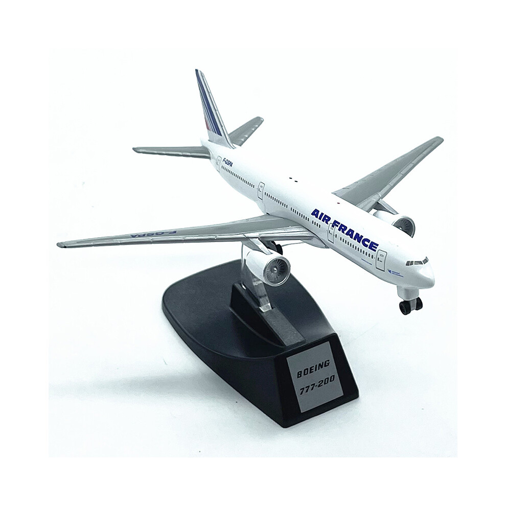 (W) 14CM Airbus Boeing 777 Alloy Passenger Aircraft Airplane Model Ornaments