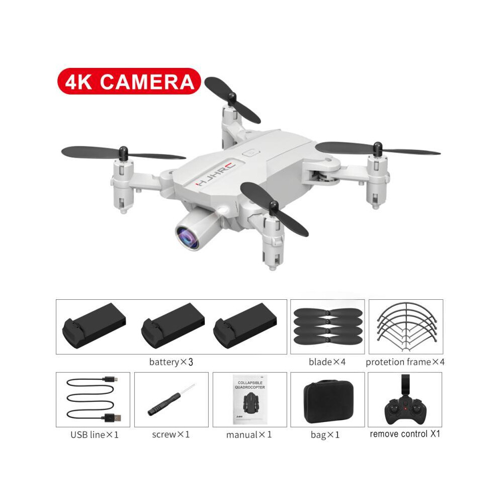 (Russian Federation, Auburn) Mini Drone 4K HD Camera WIFI FPV Hight Hold Mode One Key Return Foldable