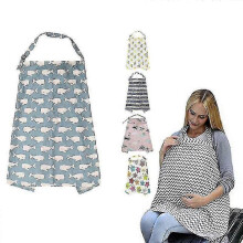 Mother Outing Breastfeeding Towel 100% Cotton Baby Feeding Nursing Covers Anti-glare Nursing Cloth