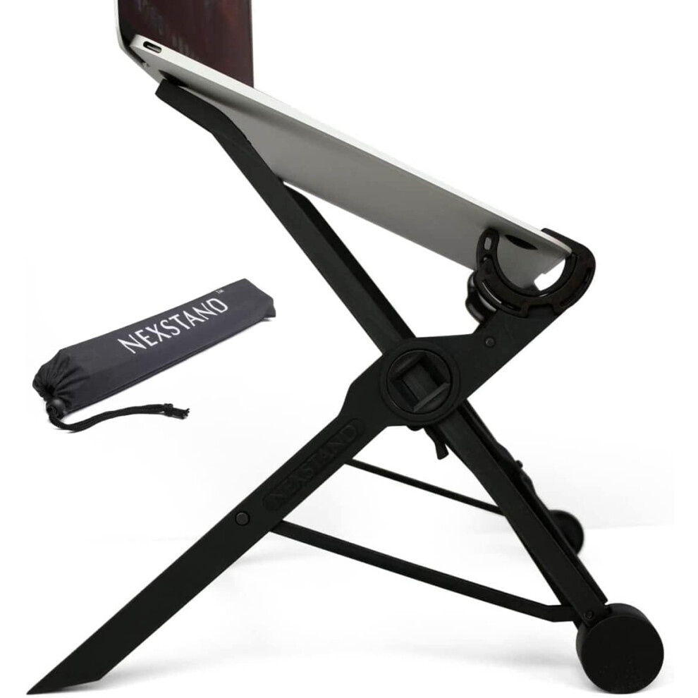 Nexstand K2 Laptop Stand For Desk, 8-Levels Adjustable Height Ergonomic Laptop Riser, Ventilated Computer Stand Holder Compatible With Macbook Air 5051218572853