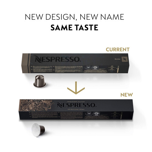 Nespresso 50 Nespresso ROMA Coffee Capsules 1