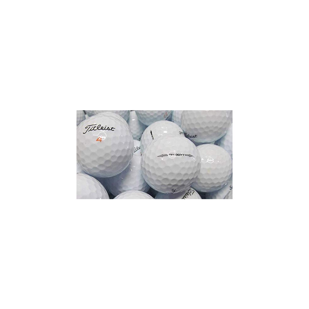 24 Titleist Velocity Golf Balls - Pearl / Grade A - from Ace Golf Balls