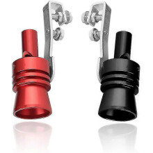 Pcs Turbo Whistle, Turbo Whistle Exhaust Pipe Bov Blow-off Simulator Valve Aluminum, Car Turbo Sound Exhaust Whistle Pipe Exhaust Blow-off Valve Simul