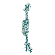 HugglePets Recycled T-Shirt Log Tugger Dog Toy