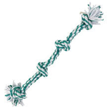 HugglePets Recycled T-Shirt 4 Knot Bone Dog Toy
