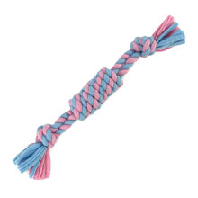 Skye & Murphy Fleece Rope Knotted Log Dog Toy