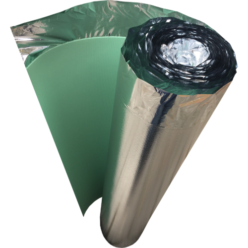Roll Underlay XPS 2mm with ALU membrane - 16.5m2