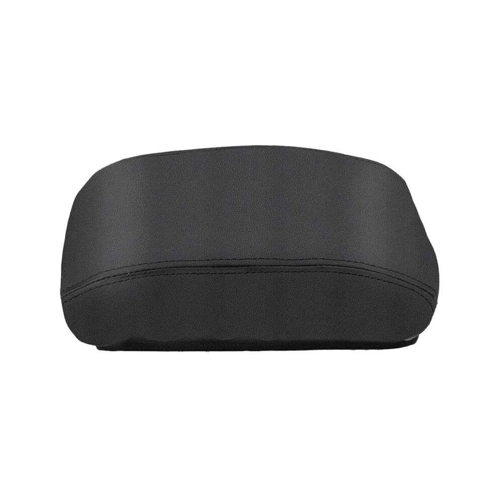 Car Leather Armrest Box Cover Center Console Arm Rest Covers For / 8Th Gen 2006-2011 Line Black 4853440835352