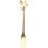 20Pcs Stainless Steel Flatware Fruit Fork Dinnerware Appetizer Snack Dessert Kitchen Tableware Leaf Shape 1