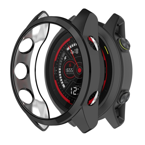 TPU Protective Case for Garmin Forerunner 745 Watch Cover Protector Frame for Garmin Forerunner745 Shell Black 2