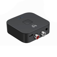 Bluetooth-adapter, NFC Bluetooth-ontvanger 5.0 Bluetooth-zender Ingebouwde ruisonderdrukking HIFI-geluidskwaliteit voor telefoon