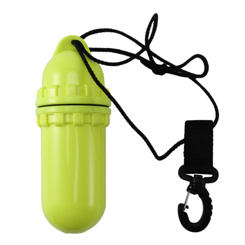 Kayak Diving Dry Box Αδιάβροχο κυλινδρικό με αναπνευστήρα με γάντζο και κρεμασμένο σχοινί 2