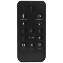 Wireless Remote Control for Cinema SB150 Audio System Player Controller Black