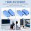 Δίκτυο HDMI σε RJ45 HDMI Repeater 2 τμχ HDMI Extender Δίκτυο πομπού και δέκτη 7