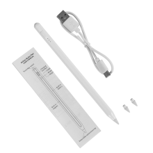 für Apple Pencil 2 Contact Pen Stylus für iPad Pro 11 12.9 9.7 Air 3 Mini 5 Active Pencil Zeichenstift ohne Verzögerung (weiß)