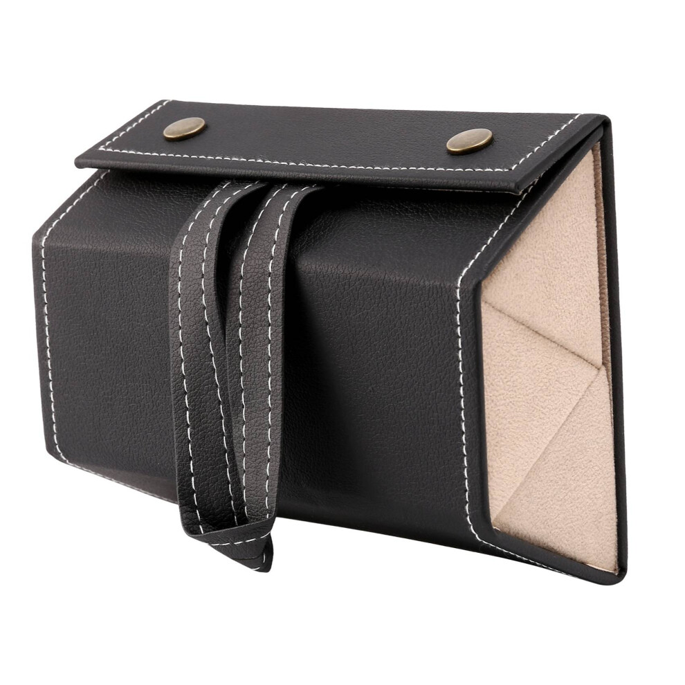 Torribaly Sunglasses Organizer 3 Slots Travel Glasses Case Multiple Pairs Eyeglasses Storage Box Hanging Eyewear Holder