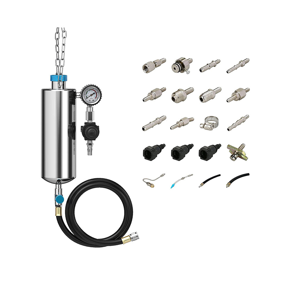 C80 Car Fuel Injector Cleaning Machine Auto Engine Cleaner Washing Tool Non-Dismantle Tester Maintenance 4853440857804
