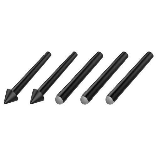Κιτ αντικατάστασης 5 PCS Pen-Tip Stylus HB HB HB 2H 2H για Surface Pro 7/6/5/4/Book/Studio/Go 1