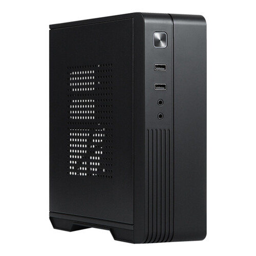 MX02 Mini ITX Computer Case HTPC Host Chassis USB2.0 ITX Enclosure Industrial Control Chassis for Office Business 1