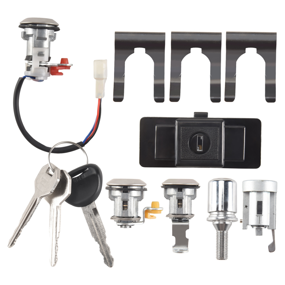 Car Lock Cylinder & Key For Mitsubishi Pajero Shogun Montero Mk2 V31 V32 Mr259744 4853440862105