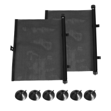 peças 40x45 cm proteção solar para carro sombra lateral retrátil capa à prova de sol cortina para janela