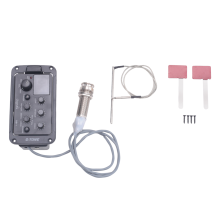 Cherub GB-1 Preamplificatore per chitarra acustica Equalizzatore per chitarra Equalizzatore a 3 bande con pickup piezoelettrici