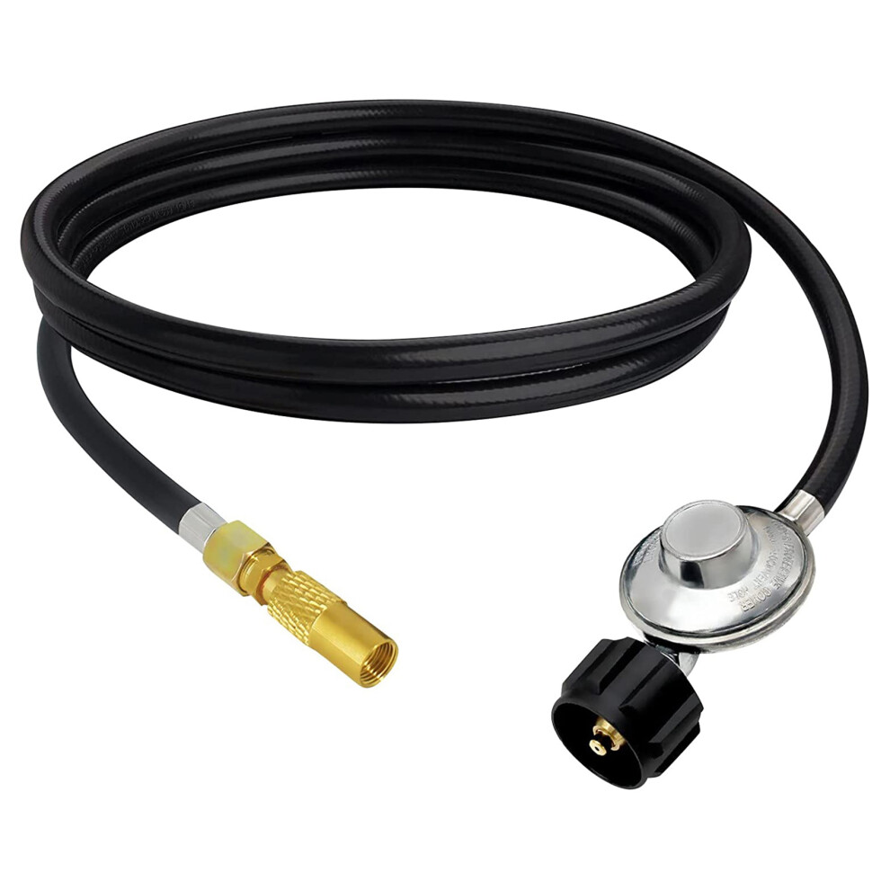 5Ft Propane Adapter Hose and Regulator Replacement Kit for Coleman Roadtrip Grills,QCC1 Low-Pressure Propane Adapter-image-OPC-PGNFR8S-NEW