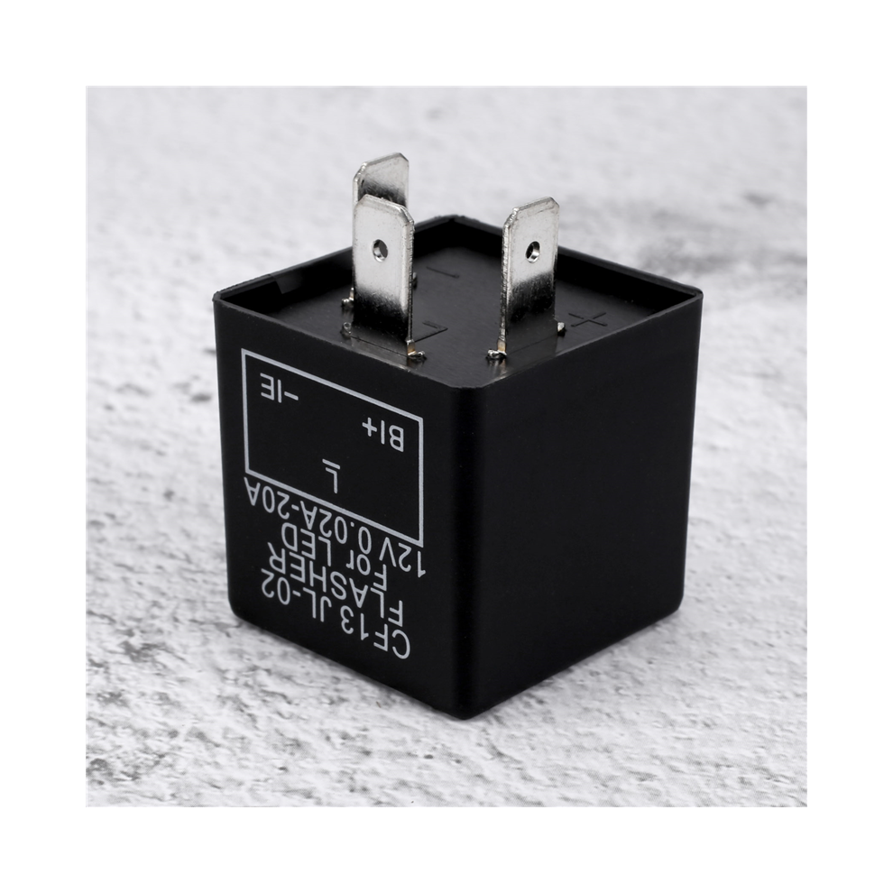 2Pc 12V 3Pin Car Flasher Relay Cf13 Jl-02 Fix Led Turn Signal Indicator Flash Light 4853440870384