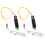 peças Power Grip Plus Line Release, 17 polegadas Downrigger Release Stacker Clip Fishing Leader com Longline Snap Clips 3