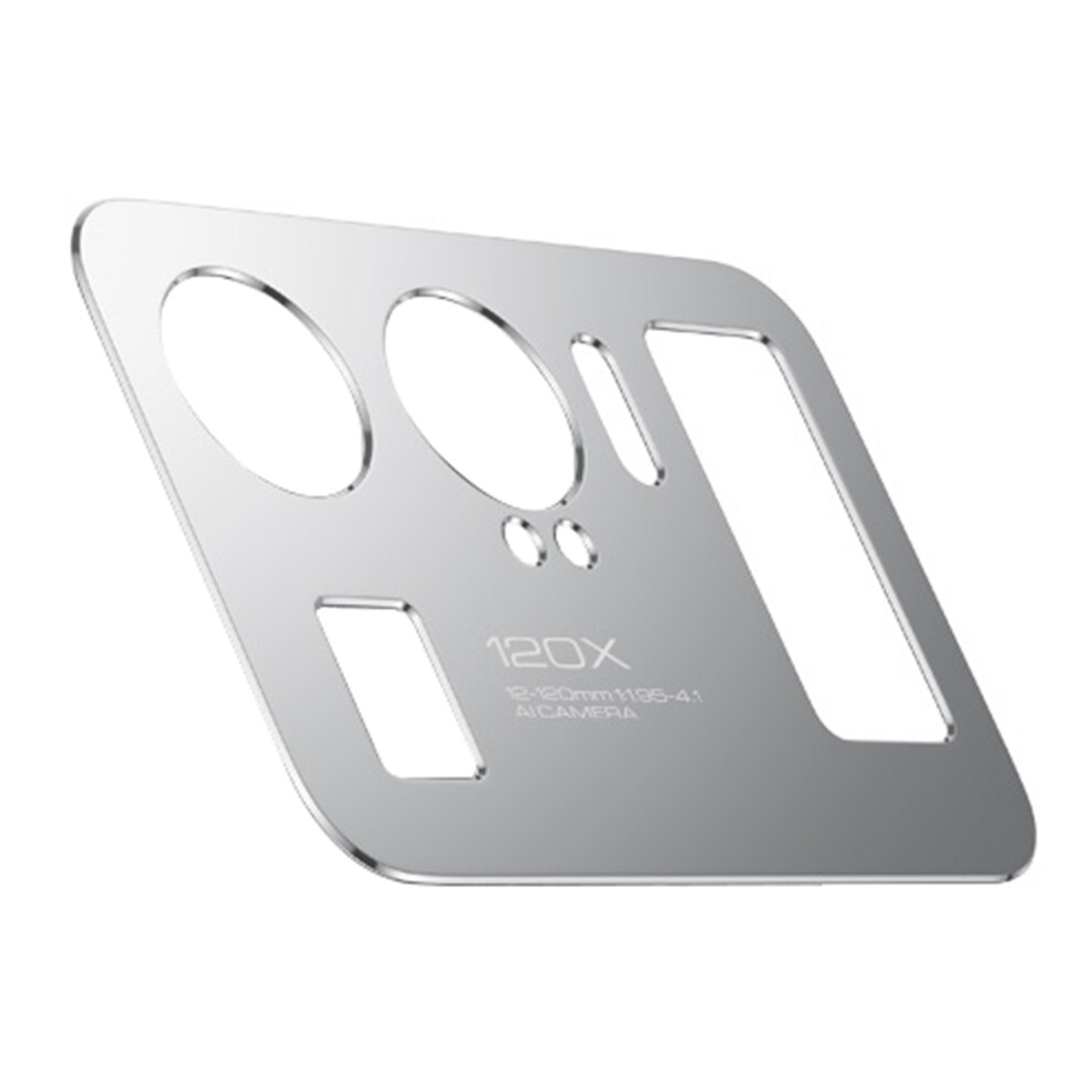 Photos - Case Camera Lens Protector for Xiaomi Mi 11 Ultra  Protector Metal Camera Cover for Mi11 Ultra Protection Film(Silver)