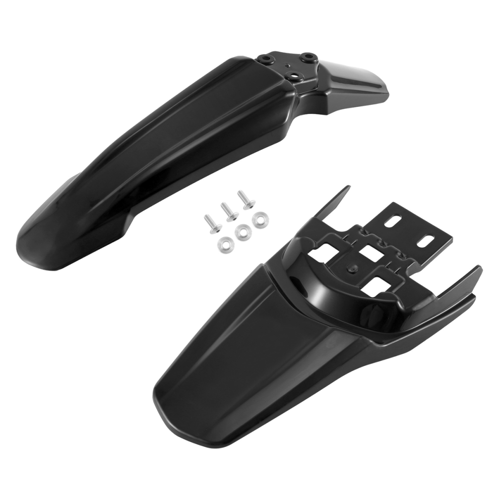 Front + Rear Mudguards Fender Protector For Sur-Ron Sur Ron Bee Dirt Bike Motorcycle Accessories, 2Pcs Light/Black 4854089739681