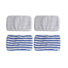 Stück Mikrofaser-Stoffpads für Rowenta Clean&Steam ZR005801 Reiniger-Zubehör, Ersatz, waschbar und wiederverwendbar