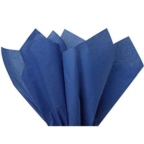A1 Fornecimentos de Padaria Papel Tissue Azul Escuro - 15x20 Polegadas, 100 Folhas de Qualidade Premium