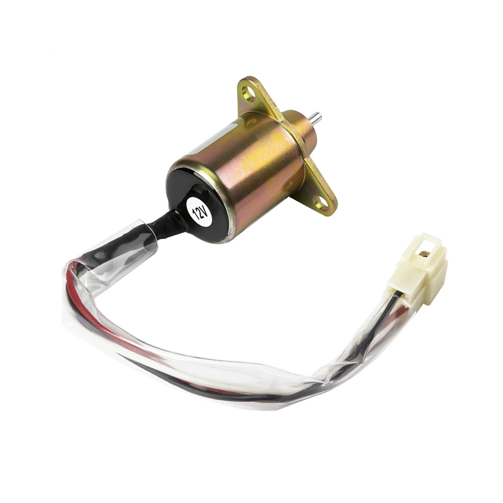 Fuel Shutoff Solenoid For 12V Yanmar Engine Takeuchi 1503Es-12S5suc5s Stop Solenoid Part 17594-6001-4 Sa4569t Sa-4562T 4852133130491
