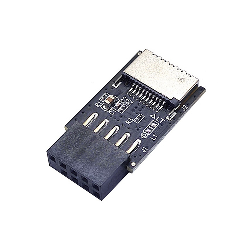 Motherboard Usb2.0 9Pin To Type-C A-Key Front Connector Converter Usb3.2 Type-E Interface Header Adapter 4852133130897