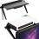 Supporto per router Wi-Fi, supporto TV regolabile, supporto per lettore computer, supporto per organizer, L 8