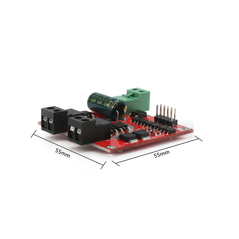 7A 160W Motor Drive Module 12V 24V Dual Channel Dc Motor Driver Module H Bridge L298 Logic Pwm Drive Control Optocoupler 4852133131689