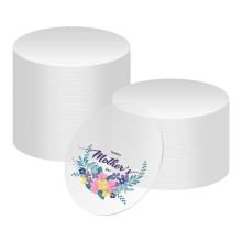 50 τμχ Clear Acrylic Sheets, 4Inch Round Acrylic Disc, 0,1cm Πάχος Στρογγυλό Clear Acrylic Sheet Clear Round Acrylic Sheet