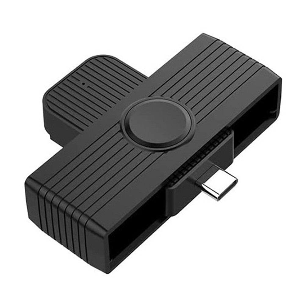 Type C Smart Card Reader Smart Card/Sim/Id/Cac Card Smart Card Reader Adapter For Android Phones Pc Computer 4852133132235