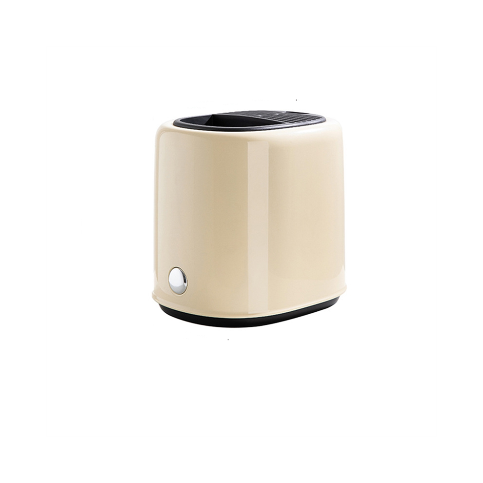 Utensil Holder Knife Block ABS Drainer Storage Box Spoon Fork Chopsticks Kitchen Organizer Creamy-White-image-OPC-PGNFX99-NEW