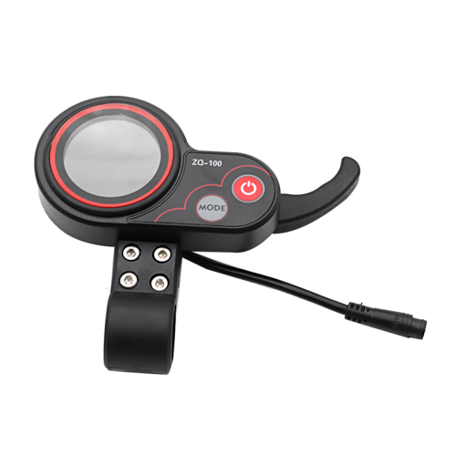 ZQ-100 Mileage Meter Ρυθμιζόμενη ταχύτητα Ηλεκτρικό Scooter Οθόνη 6 ακίδων για αξεσουάρ ταμπλό