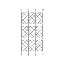 Plant Climbing Rattan Frame Outdoor Climbing Plant Garden Trellis Potted Plant Trellis Plant Support Screen Style Frame