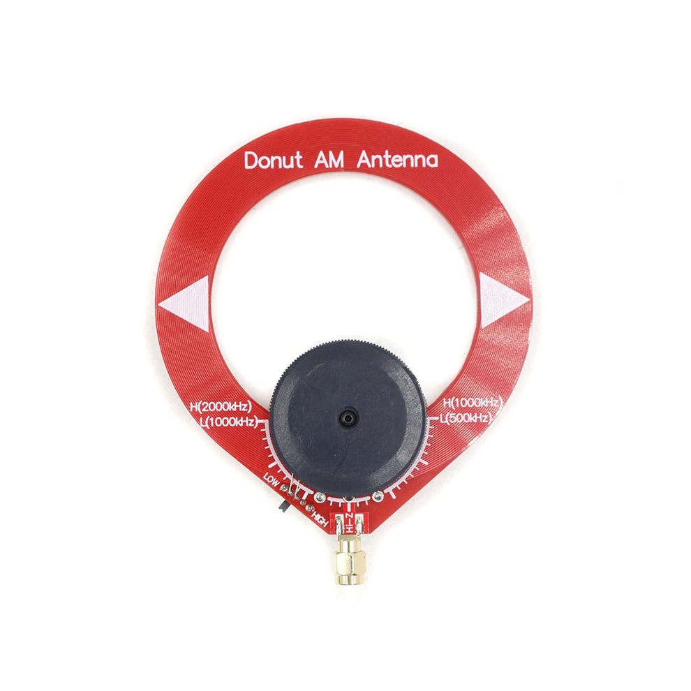 Am Mw Medium Wave Antenna Small Loop Antenna 500Khz-2000Khz Mini Loop Antenna For Hfdy Malahiteam Dsp1 Dsp2 Receiver 4852133138787