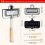 Sandwichmaker, Hundetoaster, doppelseitige Backform, doppelseitiger Brat- und Grillkäsemaker 8