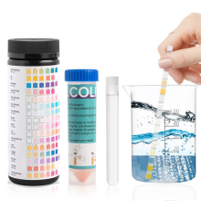 Teststrip voor drinkwater - 17-in-1 watertest voor kraanwater, teststrip voor bubbelbaden, teststrips voor spa's en teststrips voor zwembaden