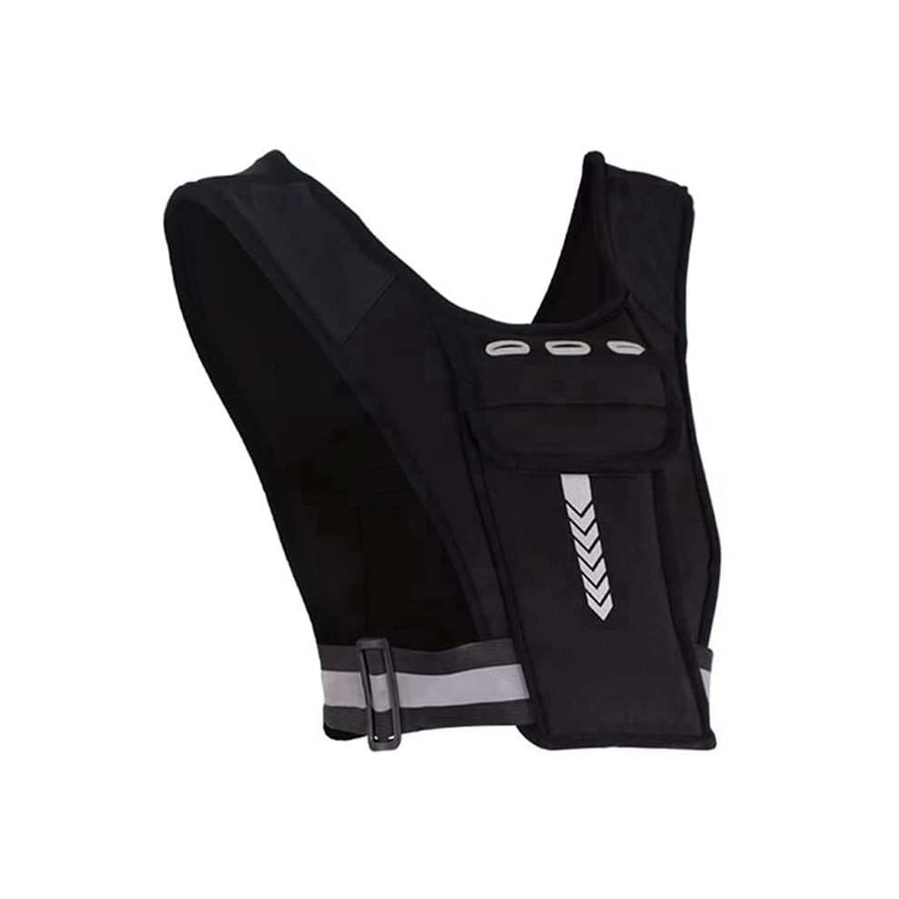 Running Phone Holder Vest, Chest Training Reflective Vest Adjustable Waistband Sport Jogging 4852133142661