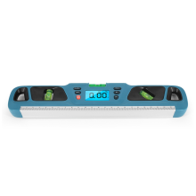 -200 Digitale waterpas Inclinometer Horizontale elektronische hellingmeter Hoekzoeker Gradenboog Blauw